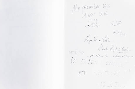Livre d'or papier #4
