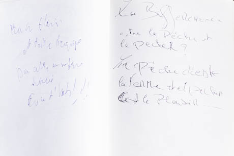 Livre d'or papier #38