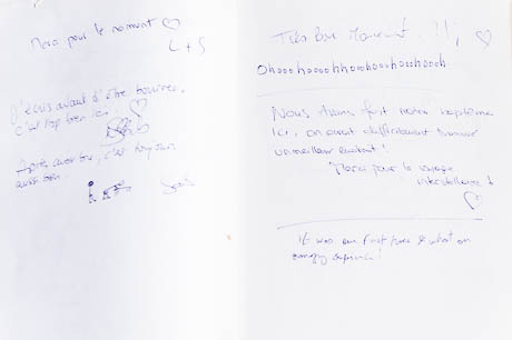 Livre d'or papier #62