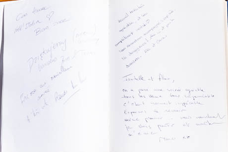 Livre d'or papier #79